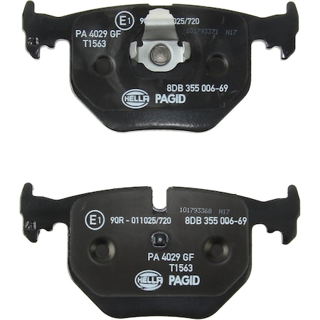 Pagid Brakes Disc Brake Pad, 355006691 355006691